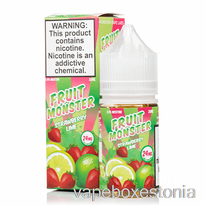 Vape Box Estonia Maasikalaim - Puuvilja Koletissoolad - 30ml 48mg